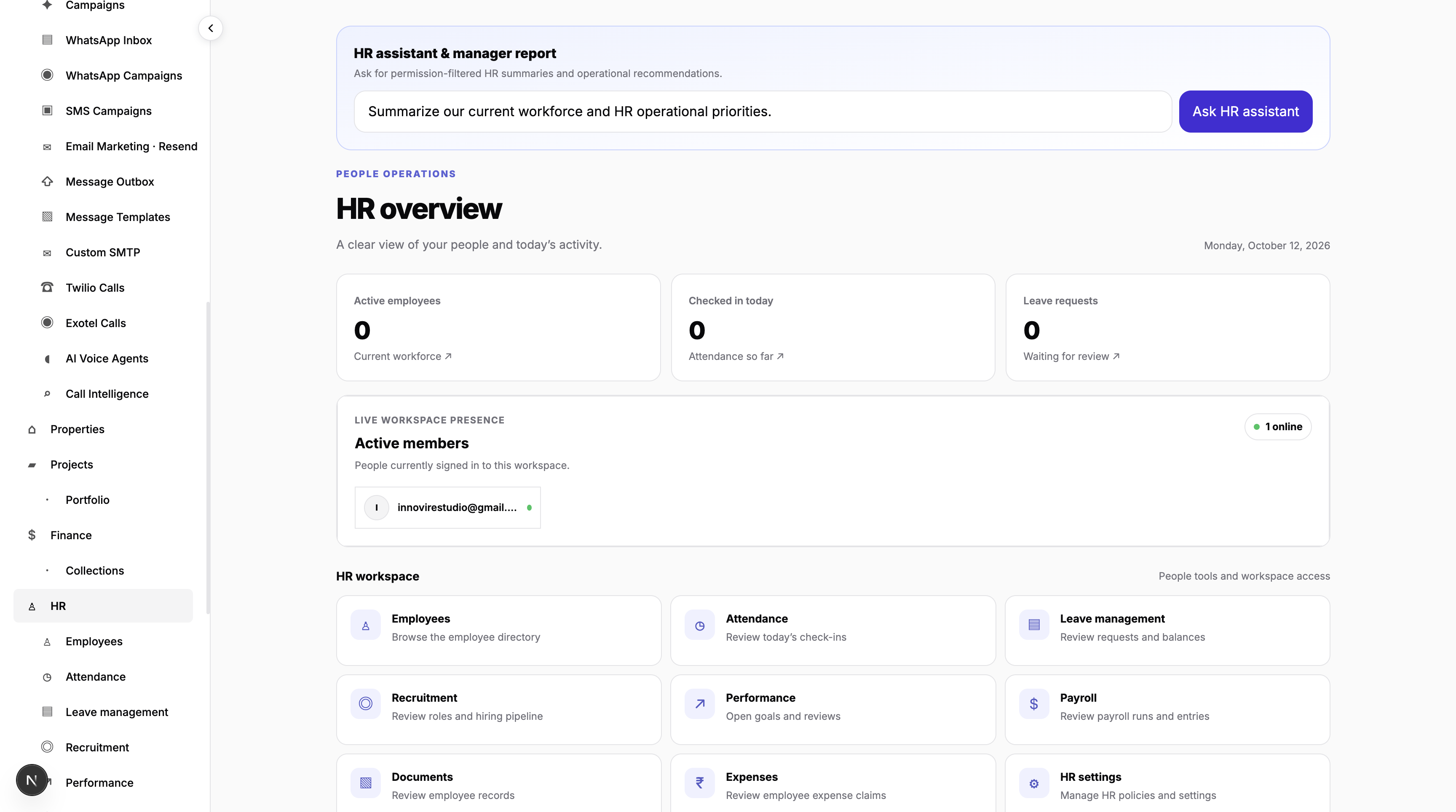HR & Team Operations